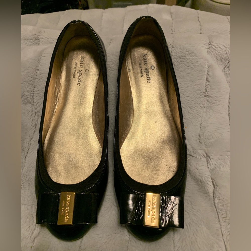 Kate Spade ballet flats - black